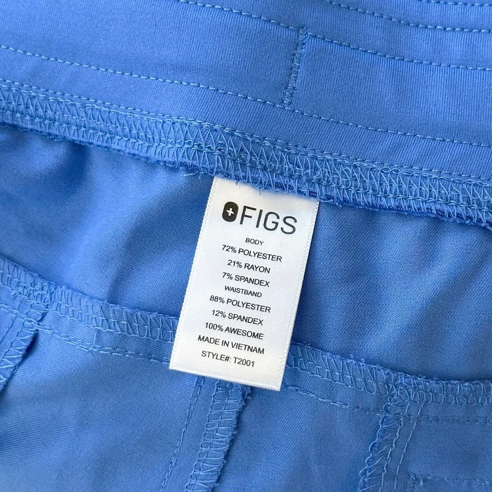 Figs Ceil Blue Scrub Pants